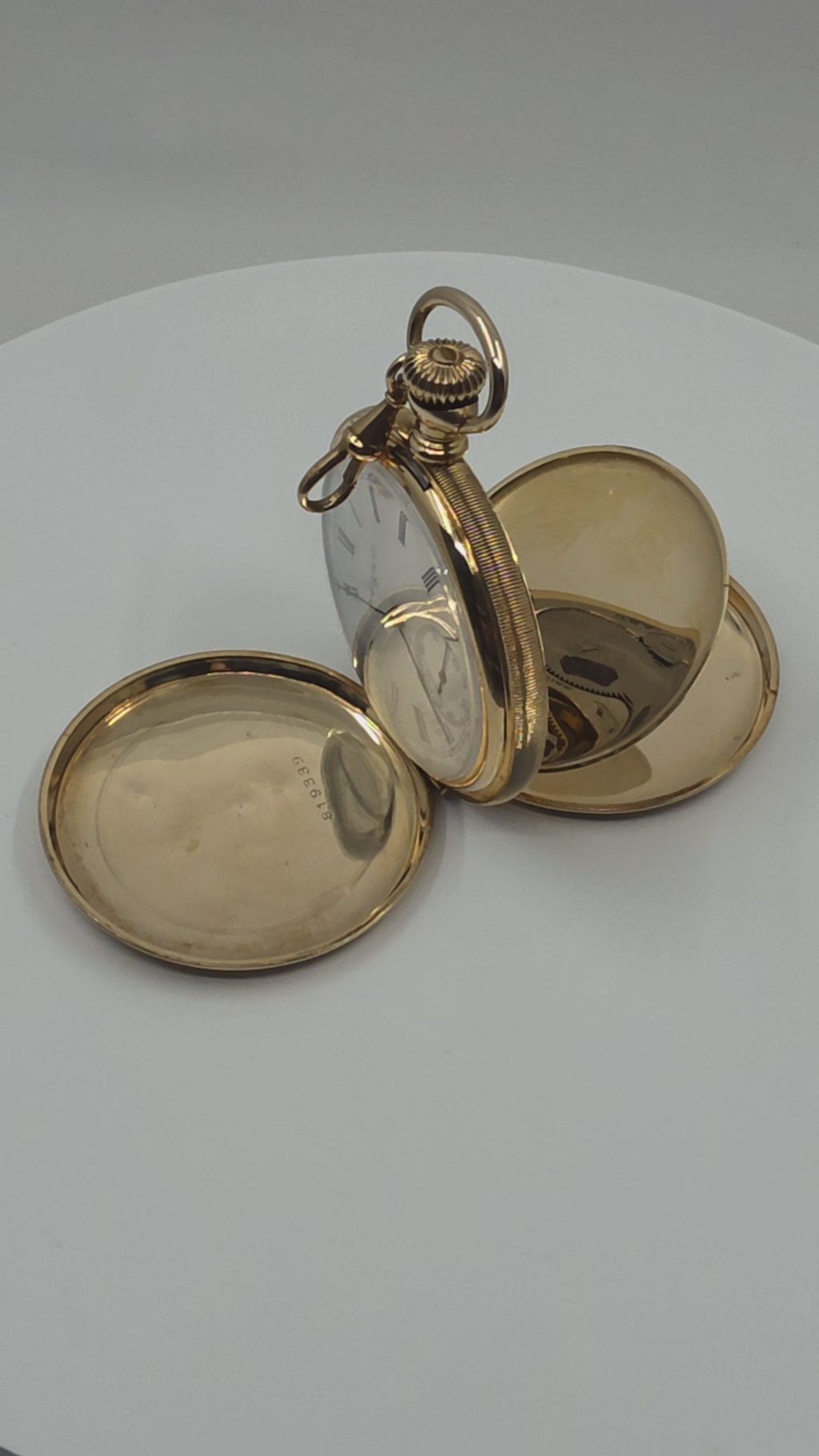 Antique Elgin 14K Gold Hunter Case Pocket Watch – Circa 1902