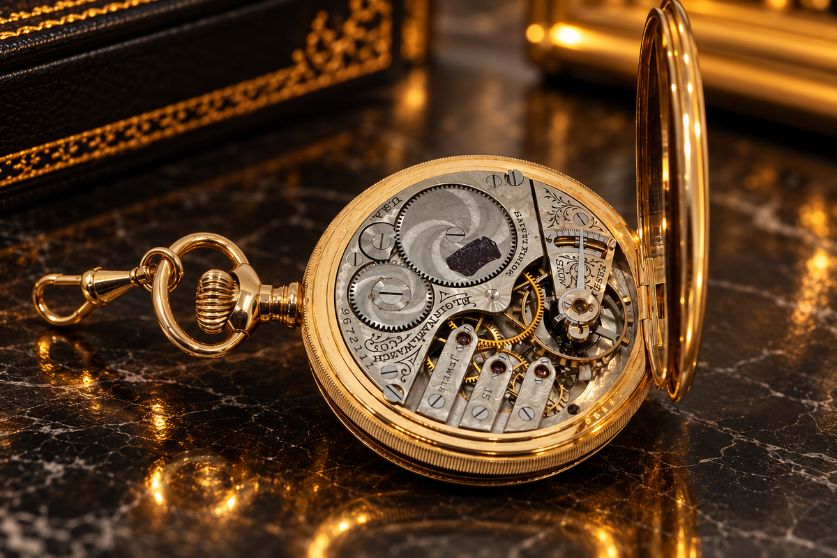 Elgin mechanical movement promotional photograph